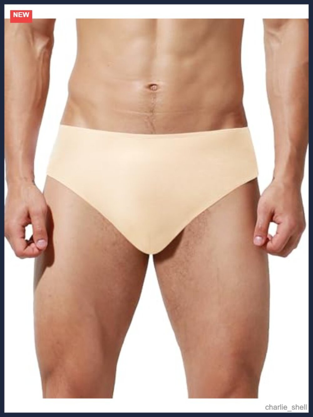 Men's Dance Briefs Sport Full Seat Wide Waistband Double Layered Front
